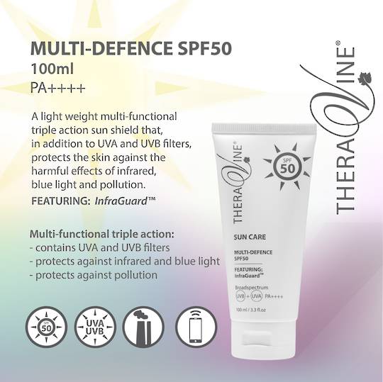 TheraVine PROFESSIONAL SPF50 Sunblock Multi-Defence – 100ml image 1